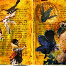 Altered Book page